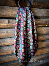 Load image into Gallery viewer, Black Rodeo back number wild rag
