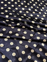 Load image into Gallery viewer, Navy with white polka dots

