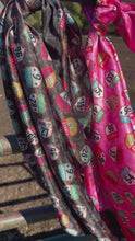 Load and play video in Gallery viewer, Hot Pink Rodeo back number wild rag
